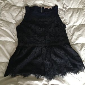 Lace Peplum